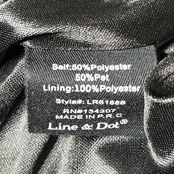 Anthropologie Line & Dot Sequin Jumpsuit Wide Leg Brown Sparkly Party Cocktail - Picture 7 of 16